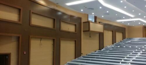 Murano Acoustic Wood Panels in Lecture Theatre